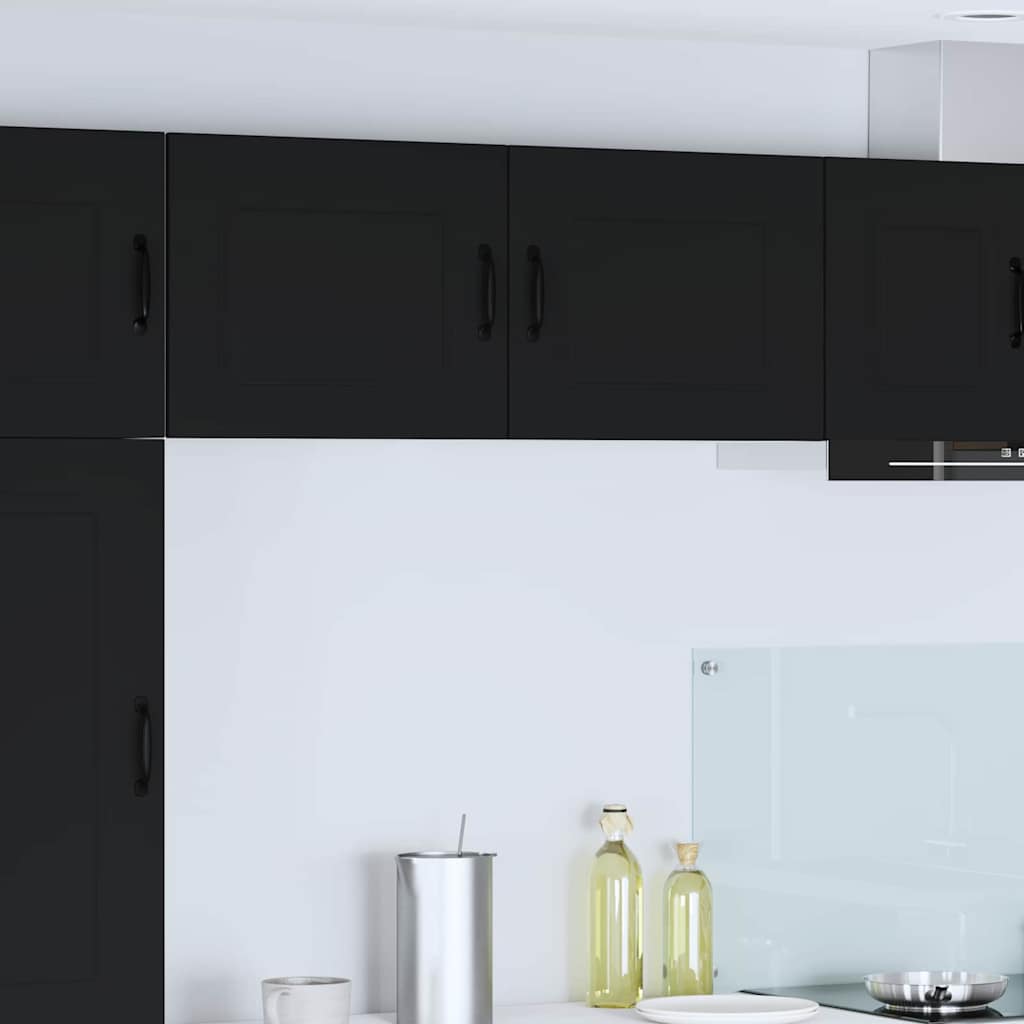 Küchenhängeschrank Schwarz 50 x 31 x 40 cm Holzwerkstoff